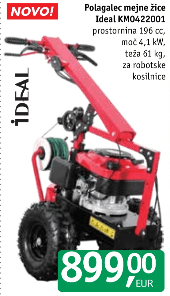 Polagalec mejne žice Ideal KM0422001 - Akcija v trgovini Jager