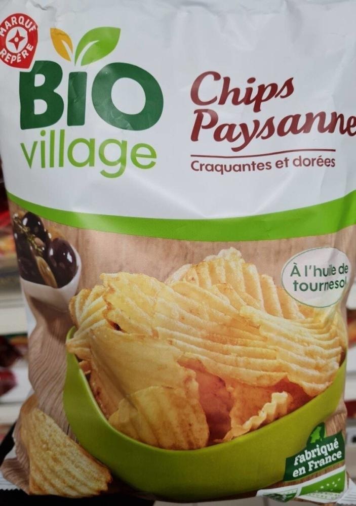 BIO Chips Paysanne 125 g Bio village - Akcija v trgovini E.Leclerc