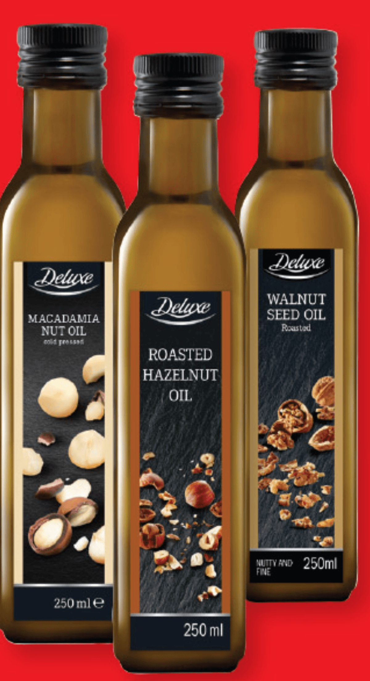 Deluxe Olje iz oreščkov 250 ml - Akcija v trgovini Lidl