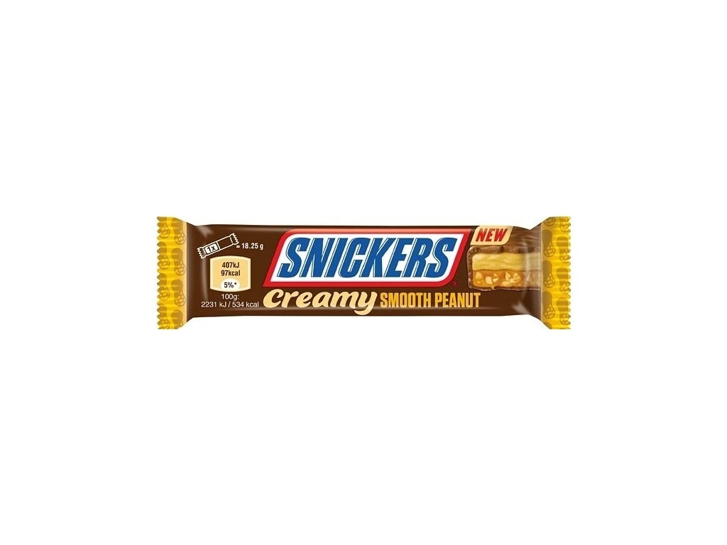 Snickers Creamy Peanut Butter 36,5 g - Akcija v trgovini Mercator