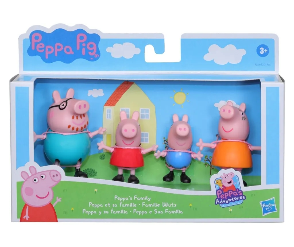 Peppa Pig Družina komplet - Akcija v trgovini Baby Center