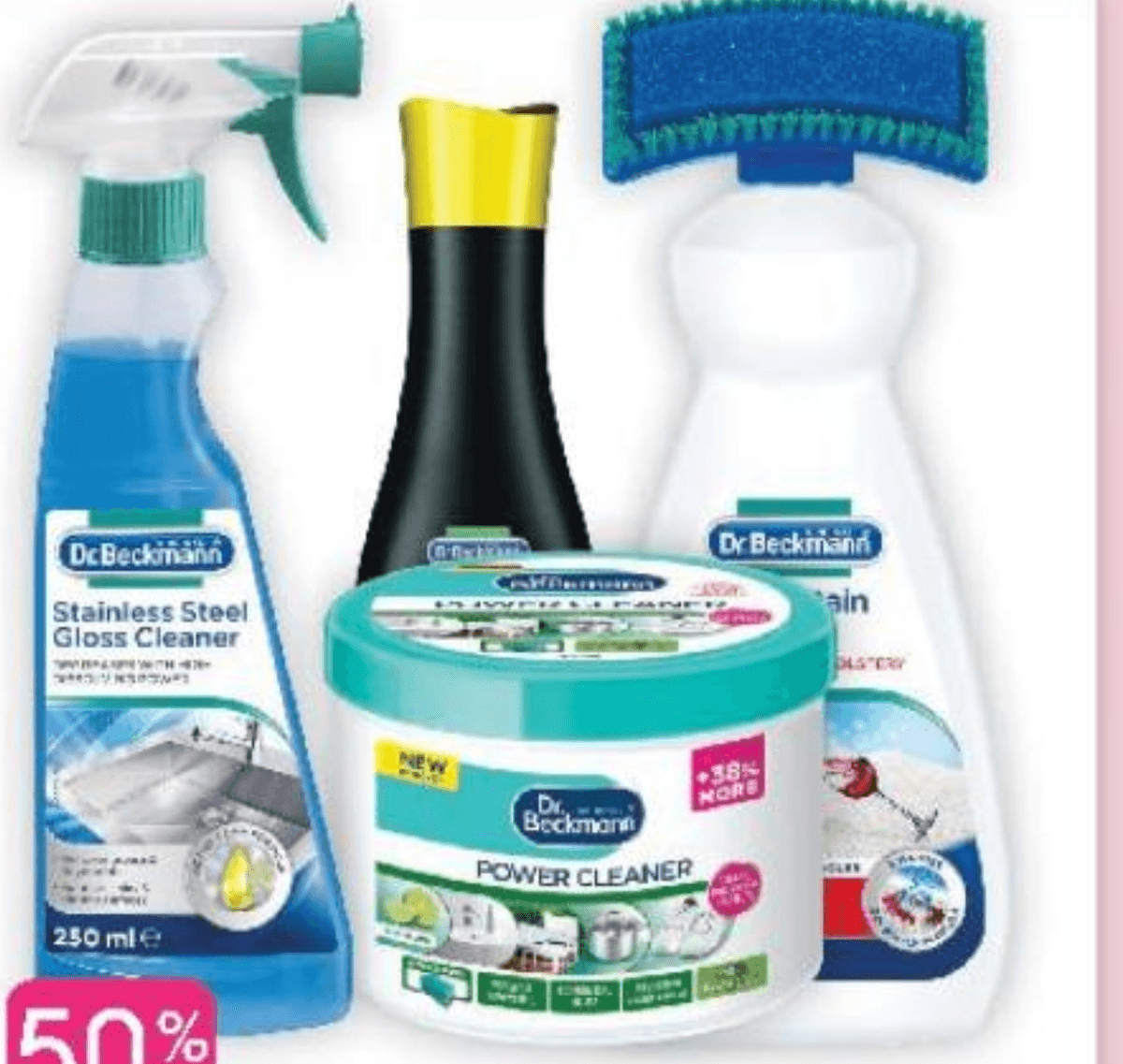 Dr.Beckmann izdelki - Akcija v trgovini Tuš