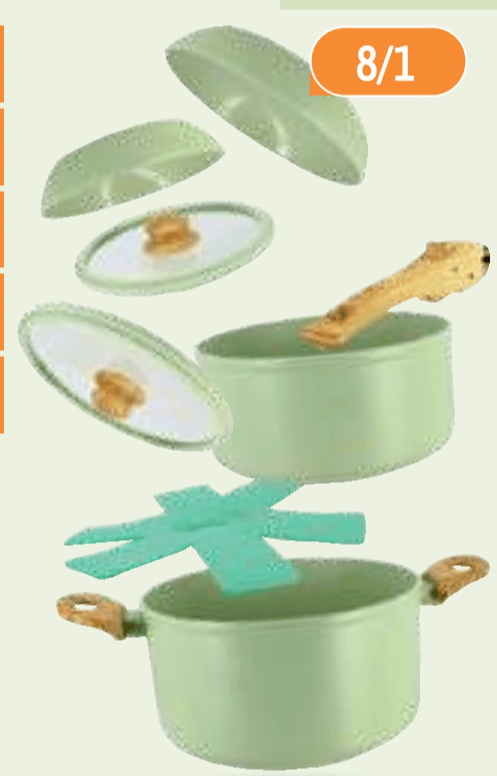 Menastyl set posode 8/1 - Akcija v trgovini E.Leclerc