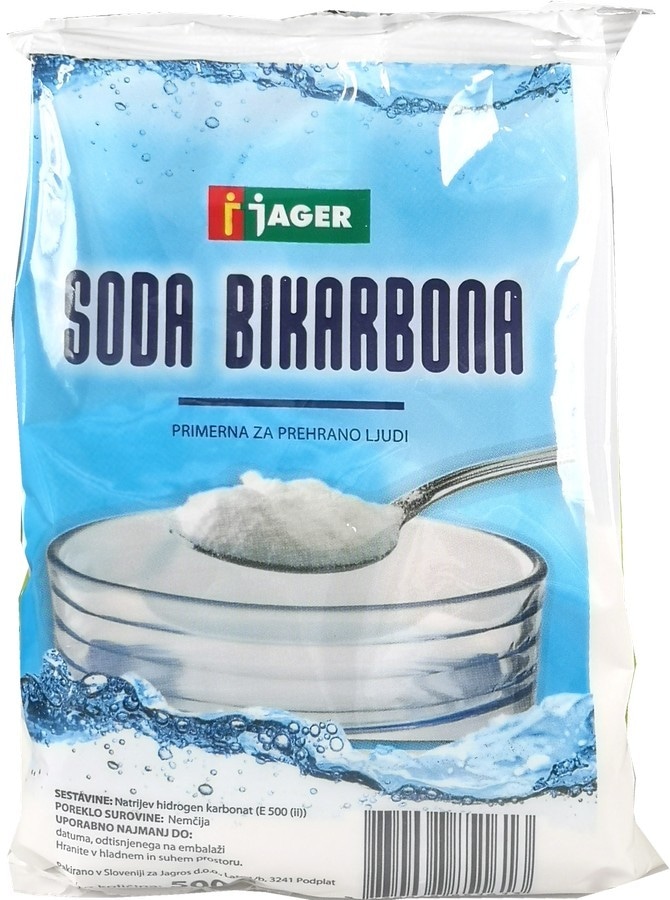Jager Soda bikarbona 500 g - Akcija v trgovini Jager