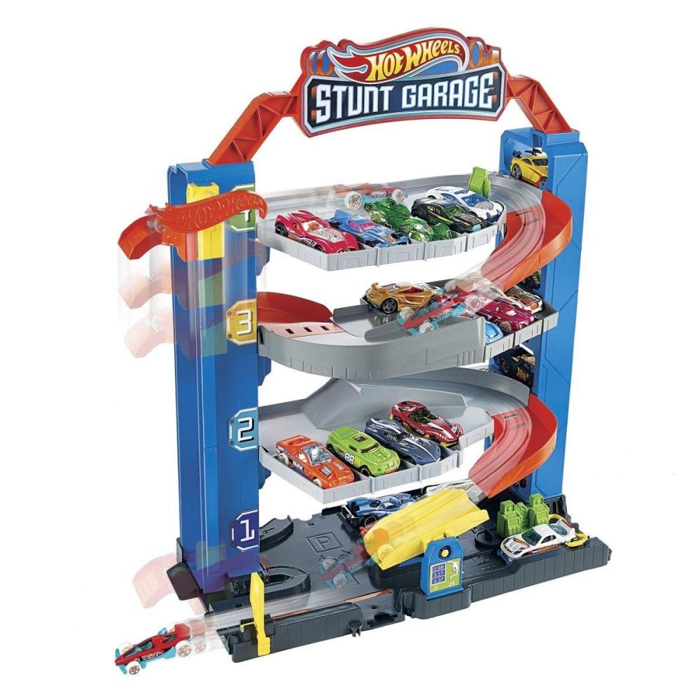 Mega prenosna garaža Hot Wheels - Akcija v trgovini Baby Center