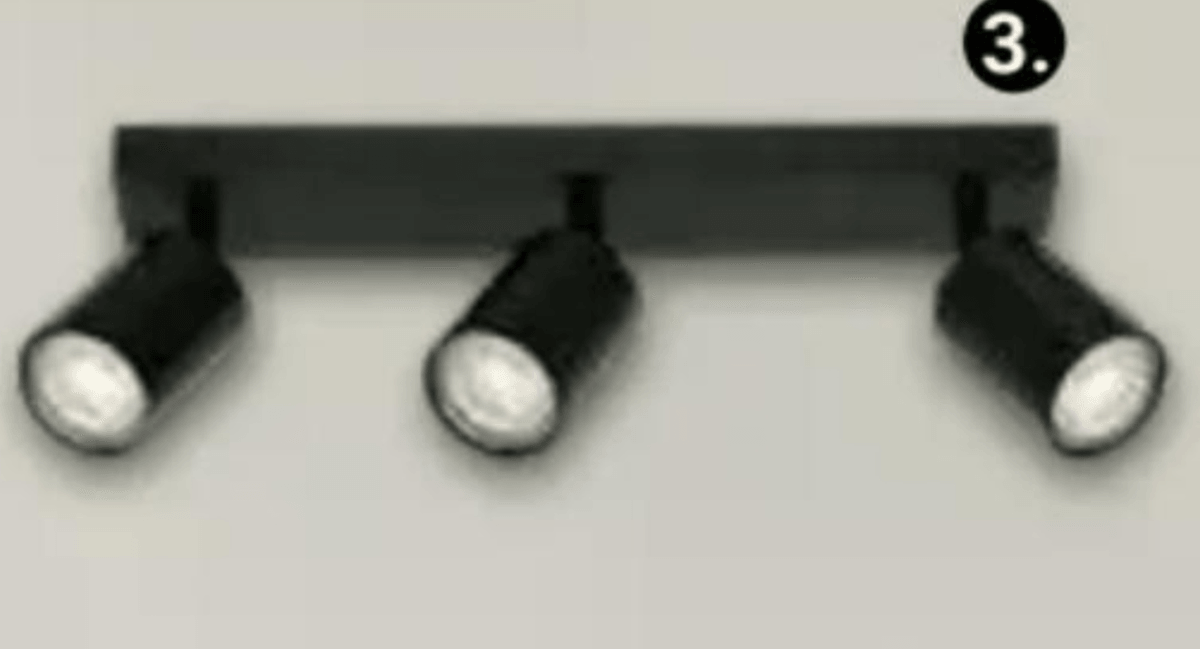 Točkovni reflektor Elemental 3 x GU10 OSRAM - Akcija v trgovini Pevex