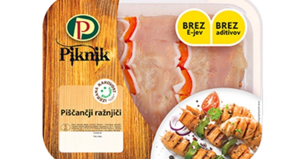 Piščančji ražnjiči PP Piknik 400 g Perutnina Ptuj - Akcija v trgovini Mercator