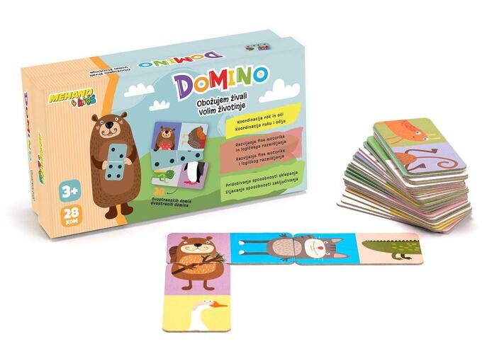 Domine Obožujem živali Domino - Akcija v trgovini Eurospin