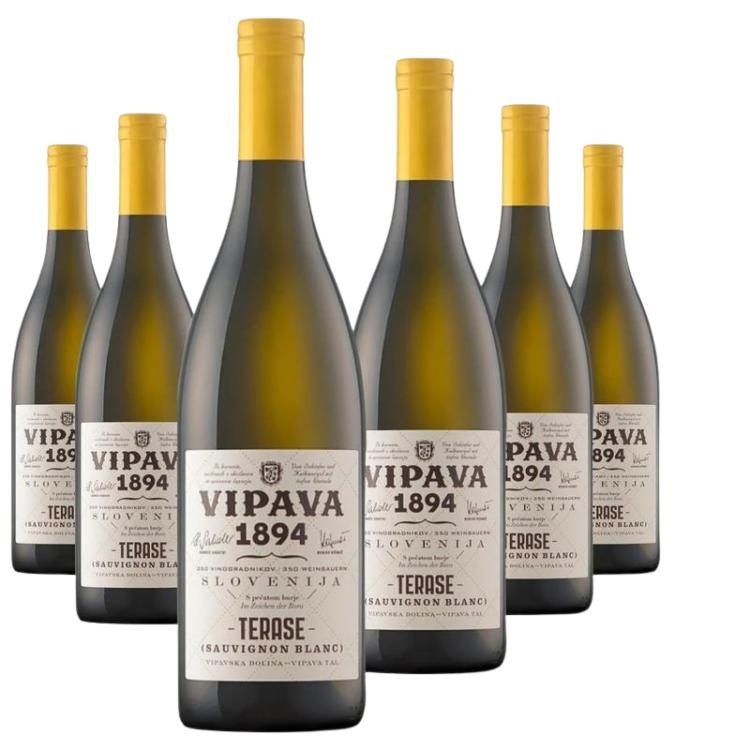 Vipava 1894 Vrhunsko vino ZGP Sauvignon ali Vipavec Terase 0,75 l Akcija v trgovini E.Leclerc