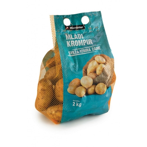 Mladi krompir 2 kg - Akcija v trgovini Mercator