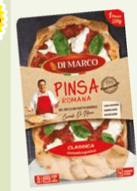 Pinsa Romana Di Marco Classica 230 g - Akcija v trgovini E.Leclerc