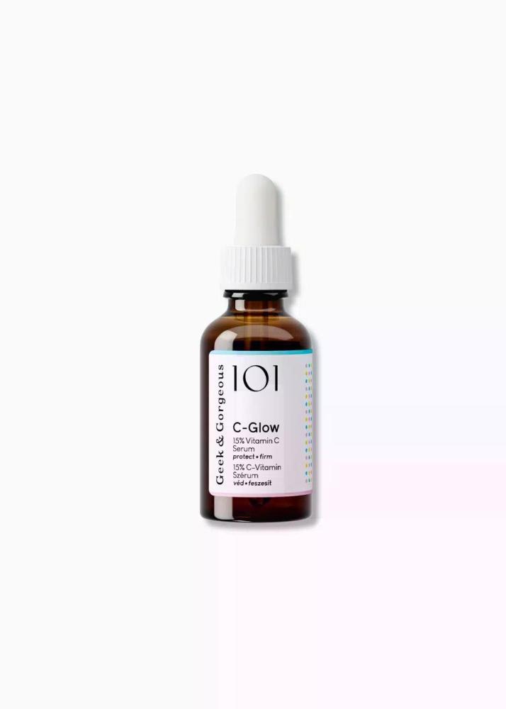 Geek & Gorgeous 101 C-Glow serum za obraz z vitaminom C 30 ml - Akcija v trgovini Dm