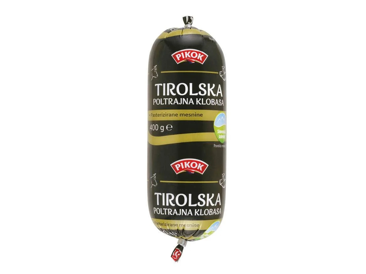 PIKOK Tirolska klobasa 400 g - Akcija v trgovini Lidl