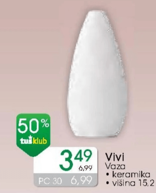 Vivi Vaza - Akcija v trgovini Tuš