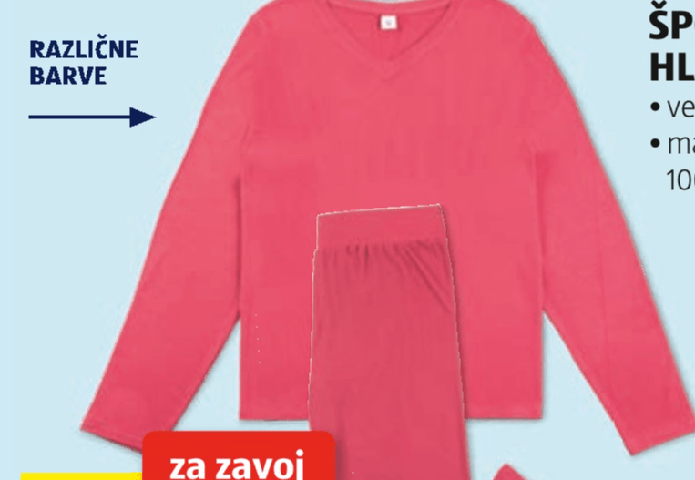Ženska pižama UP 2 FASHION WOMEN - Akcija v trgovini Hofer