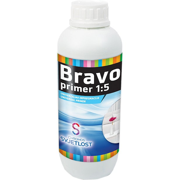 Impregnacijsko sredstvo BRAVO PRIMER 1:5 1 l - Akcija v trgovini Pevex