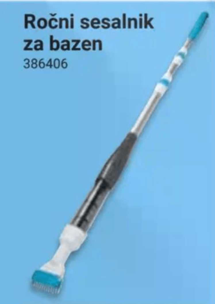 Ročni sesalnik za bazen - Akcija v trgovini Pevex