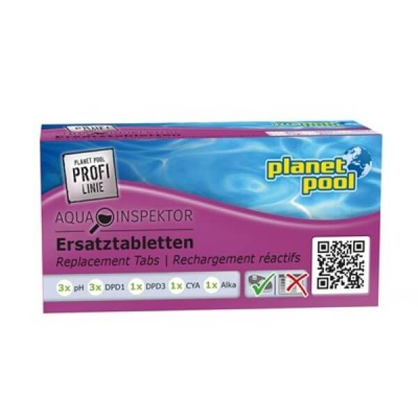 Rezervne tabletke za analizo vode 60 kosov (30 tabletk za analizo klora in 30 tabletk za merjenje pH vrednosti) AQUA INSPEKTOR - Akcija v trgovini Bauhaus