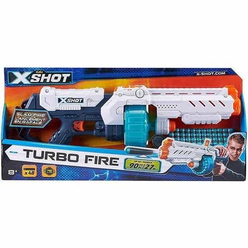 TURBO FIRE 48 mehkih puščic ZURU XSHOT - Akcija v trgovini Mueller