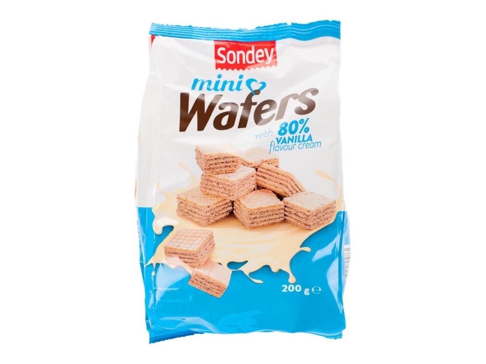 SONDEY Mini napolitanke 200 g - Akcija v trgovini Lidl