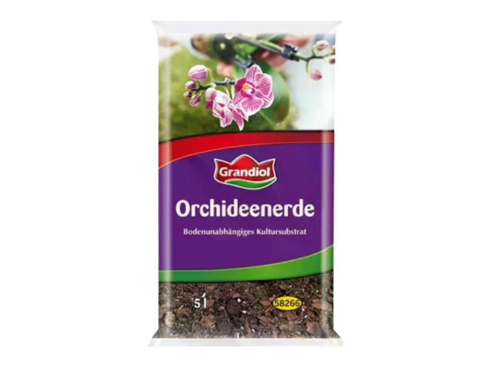 Zemlja za orhideje 5 l Grandiol - Akcija v trgovini Lidl