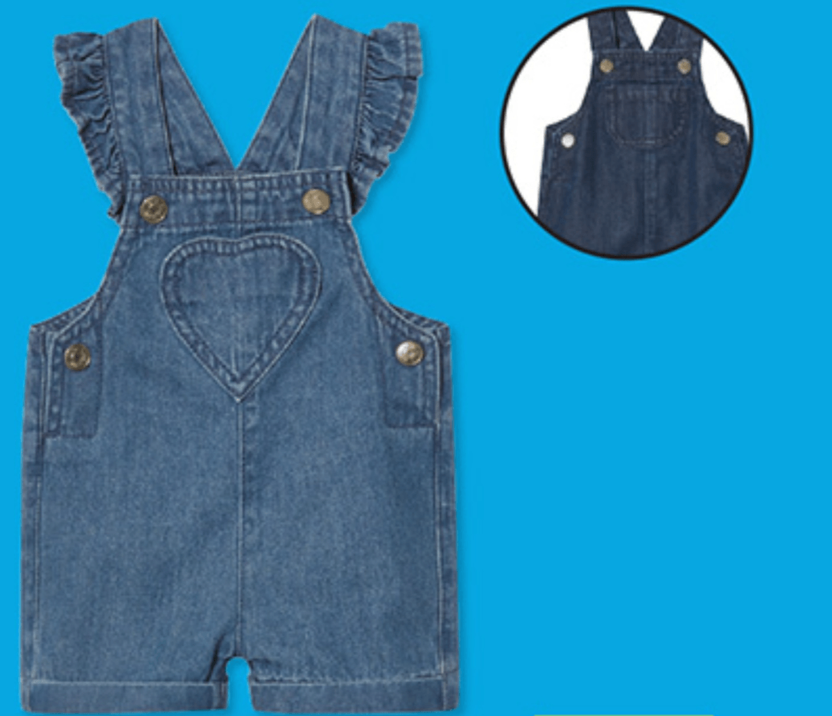 Lupilu Hlače z oprsnikom za dojenčke - Akcija u trgovini Lidl