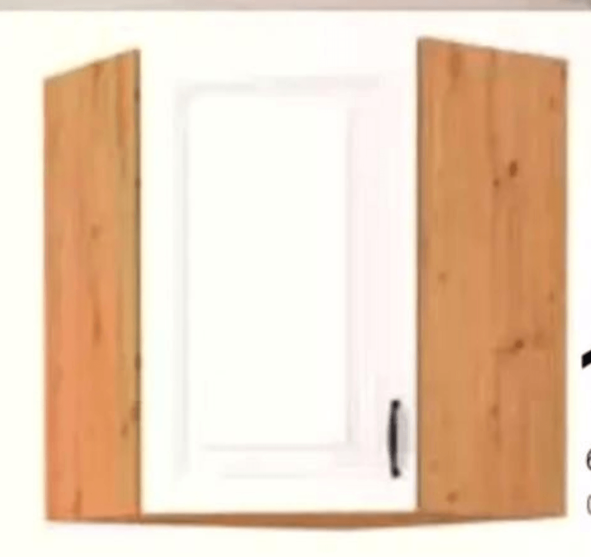 Xora stenska omarica z enojnimi vrati - Akcija v trgovini Lesnina