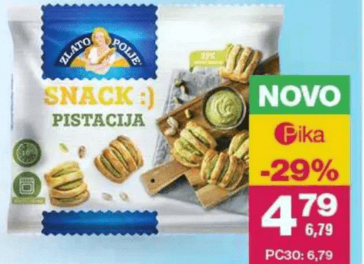 Zlato polje Mini blazinice 500 g - Akcija v trgovini Mercator