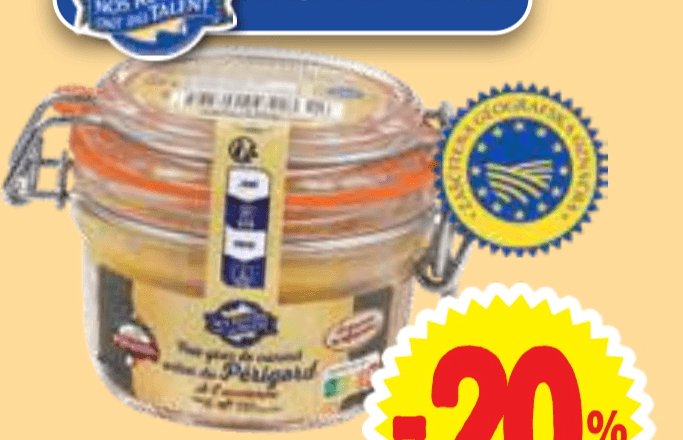 Cela račja jetra 125 g Perigord - Akcija v trgovini E.Leclerc