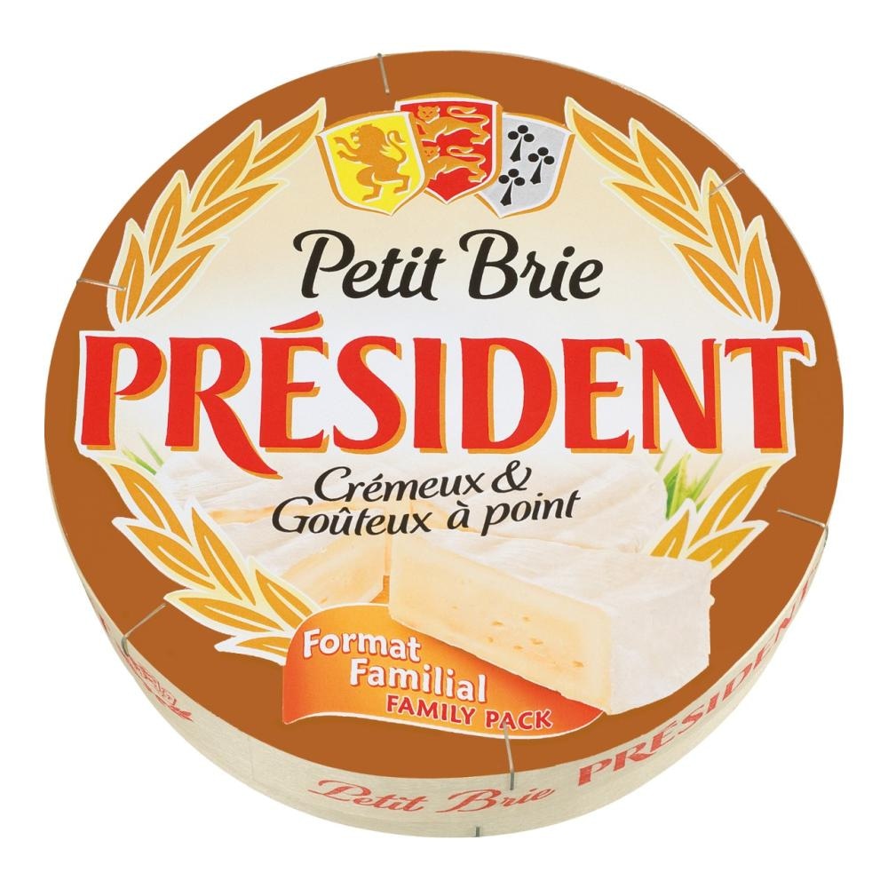 SIR PETIT BRIE PRÉSIDENT 500 g - Akcija v trgovini E.Leclerc
