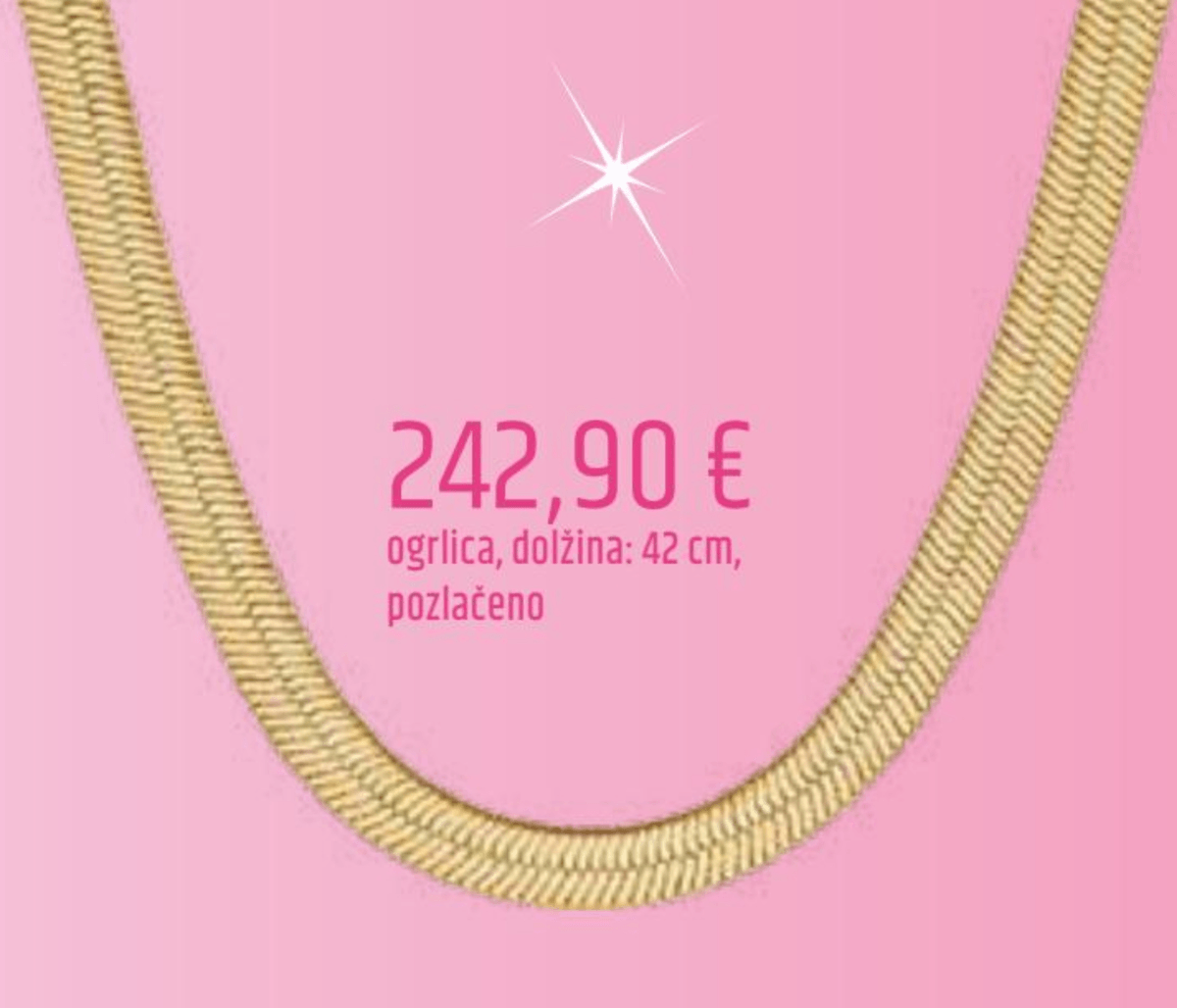 Ogrlica - Akcija v trgovini E.Leclerc