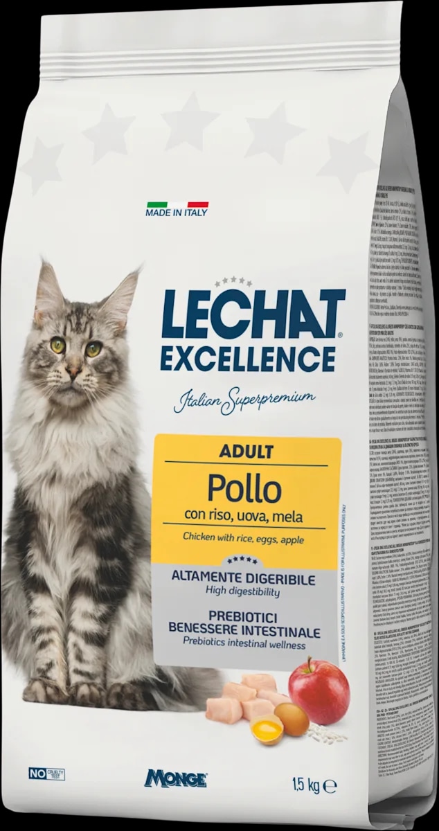 Vsi izdelki za pse in mačke Excellence Akcija v trgovini E.Leclerc