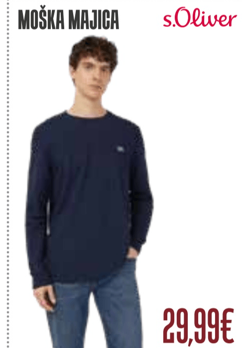 s.Oliver Moška majica - Akcija v trgovini Jager