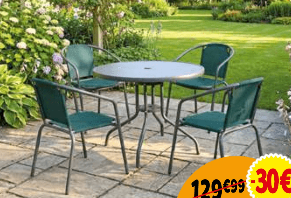 Vrtni set 1 set - Akcija v trgovini E.Leclerc