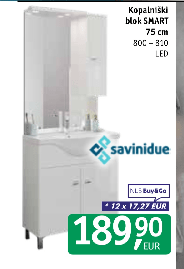 Kopalniški blok Ibiza 60 cm - Akcija v trgovini Jager