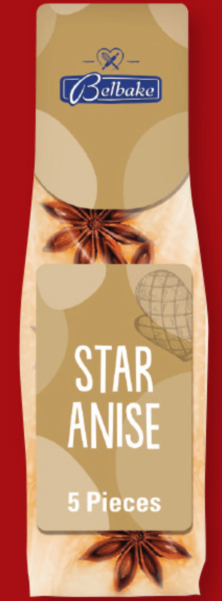 Belbake Zvezdasti janež 5 kosov - Akcija v trgovini Lidl