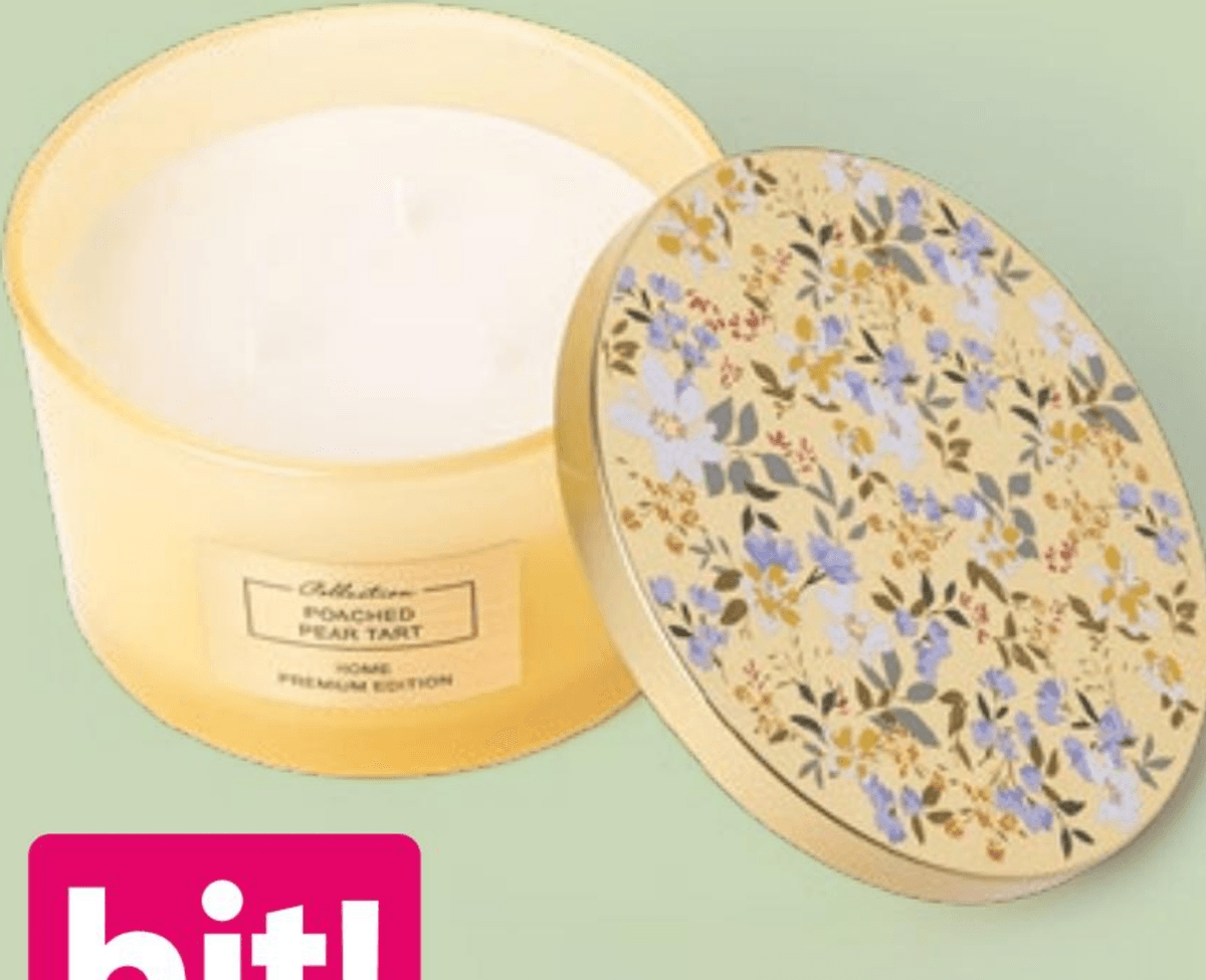 Dišeča sveča Collection - Akcija v trgovini Pepco