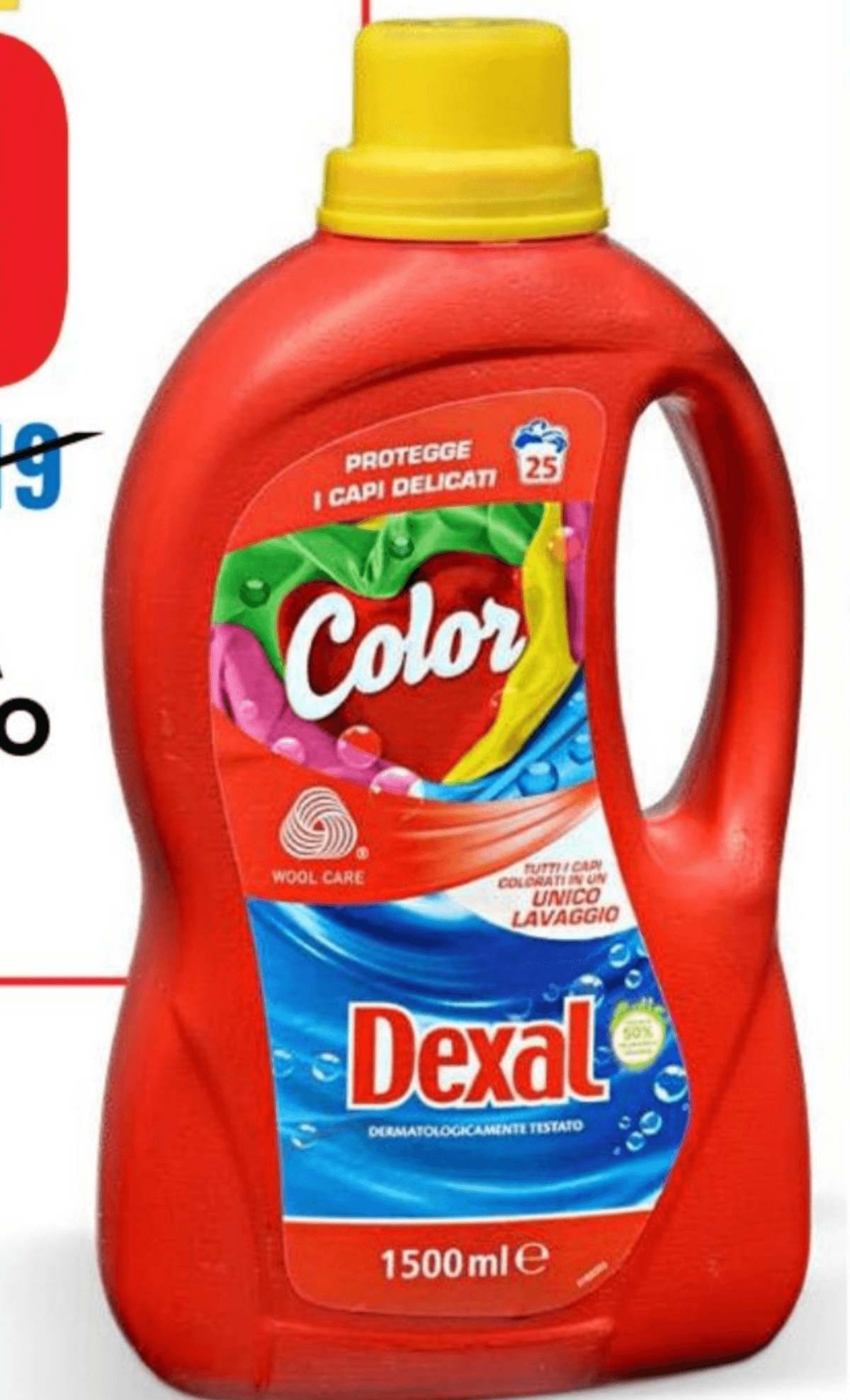 Dexal Tekoči detergent za barvno perilo Color 1,5 I - Akcija v trgovini Eurospin