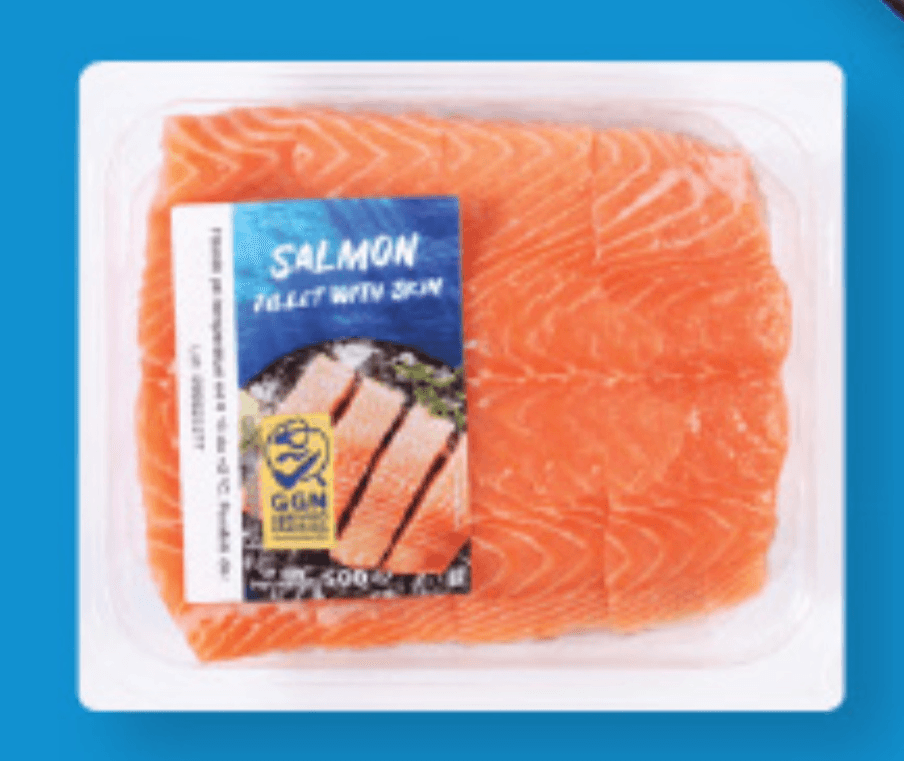 Svež file lososa 4 x 125 g - Akcija v trgovini Lidl