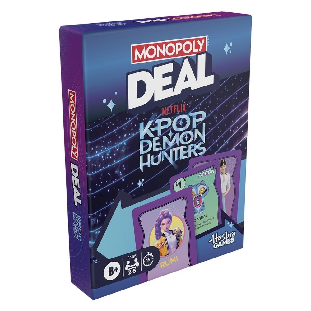 Monopoly Deal K-pop karte Akcija v trgovini Spar