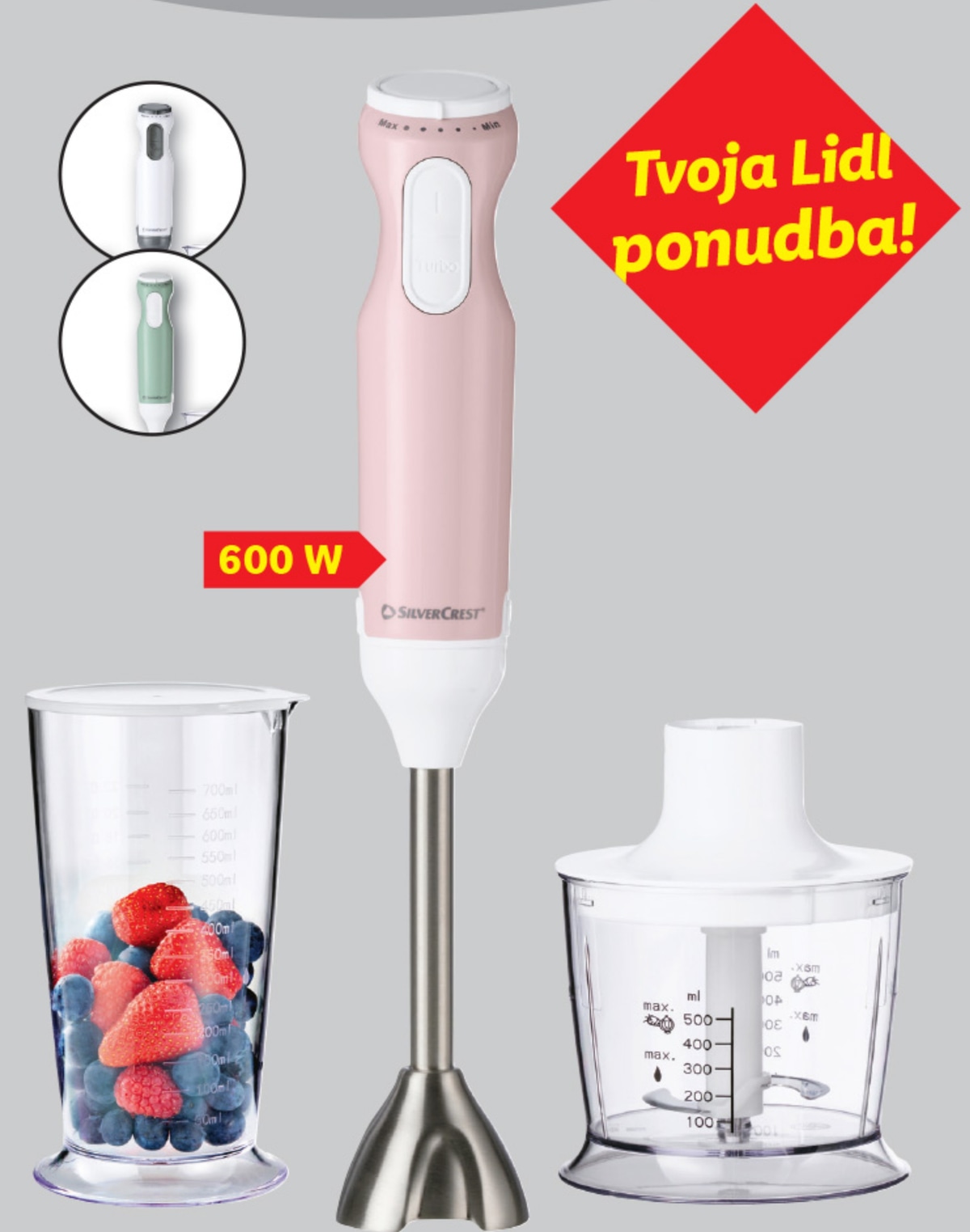 SILVERCREST Palični mešalnik 2 v 1 - Akcija v trgovini Lidl