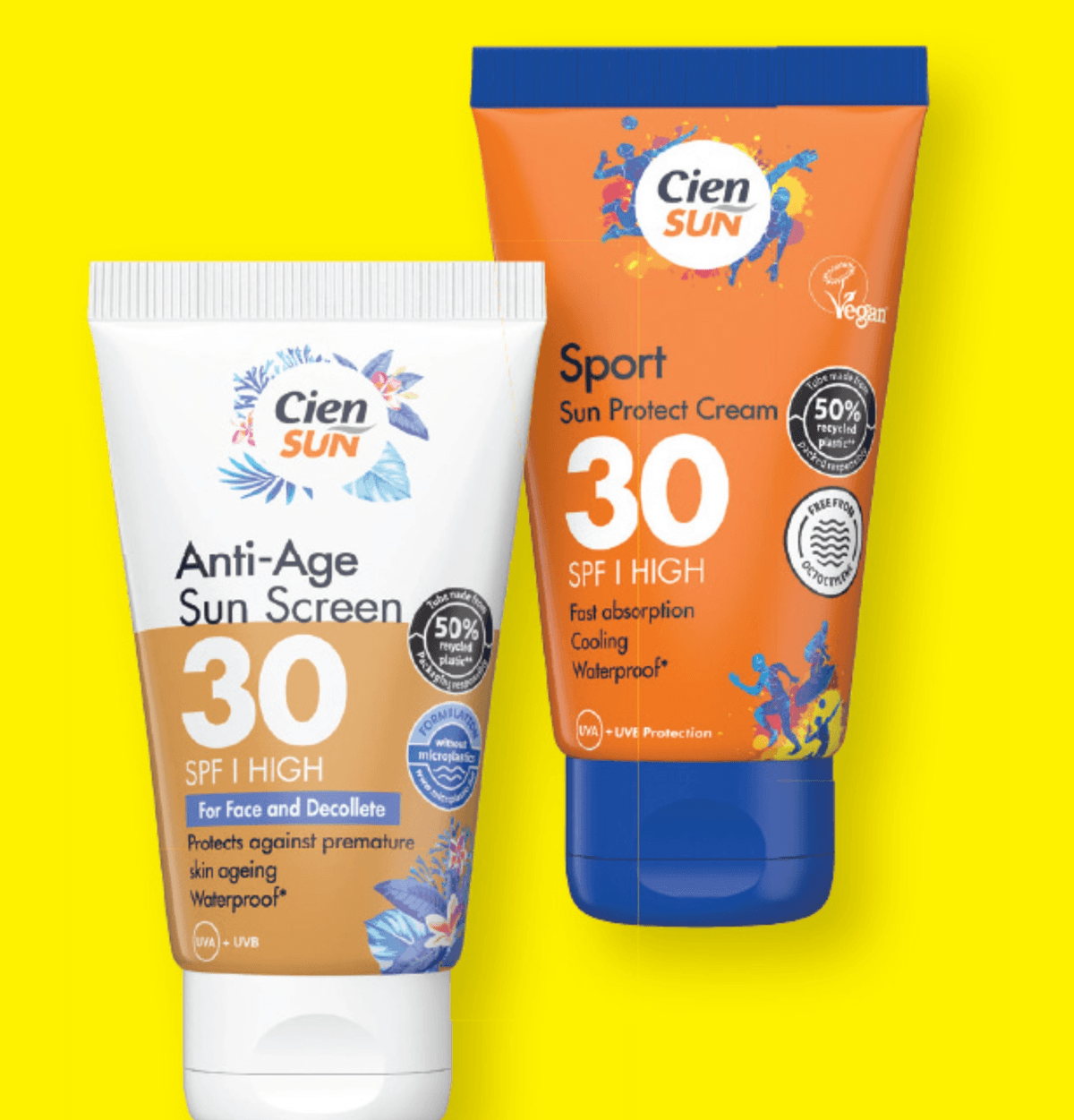 CIEN SUN Krema za sončenje ZF 30 75 ml - Akcija v trgovini Lidl