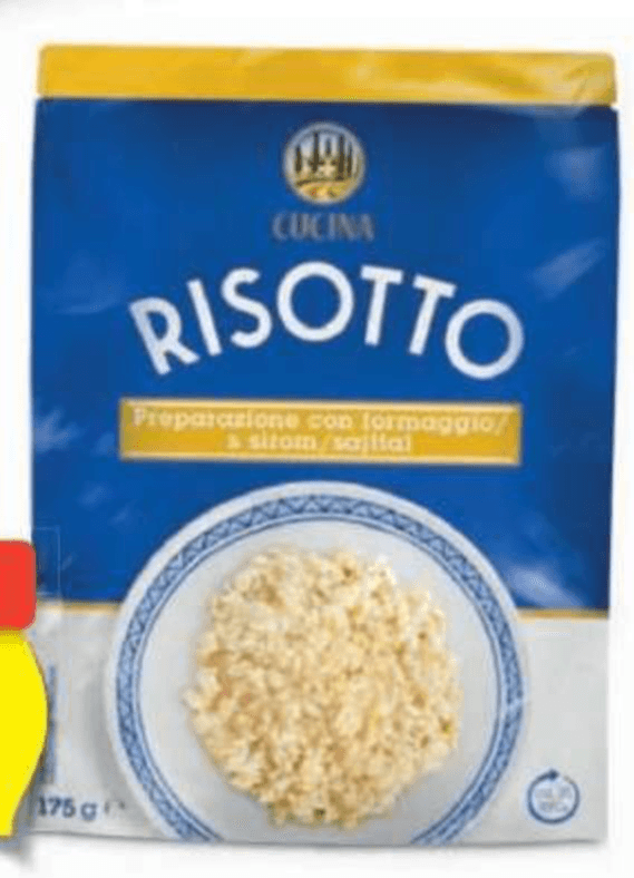Cucina Rižota s sirom 175 g - Akcija v trgovini Hofer