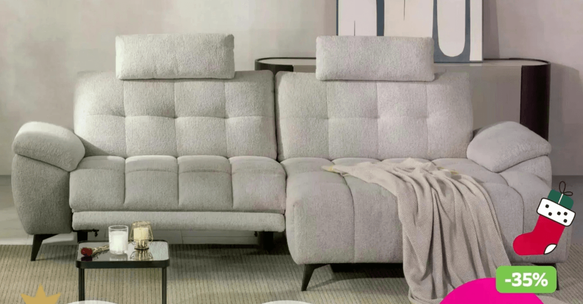 Sedežna garnitura "VENICE" mömax - Akcija v trgovini Mömax