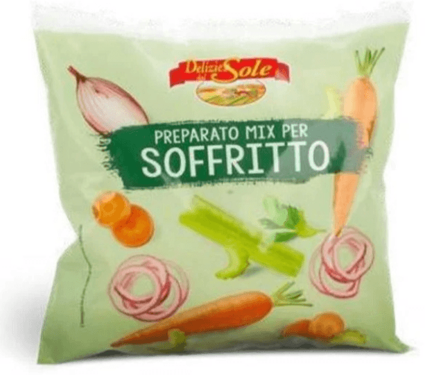 Mešanica zelene, čebule in korenja 300 g Delizie Sole - Akcija v trgovini Eurospin