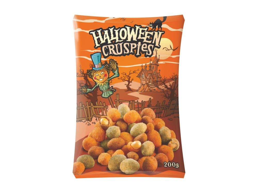 Halloween hrustljavi arašidi 200 g Akcija v trgovini Lidl