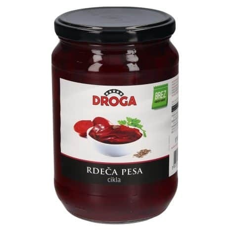 Vložnine Droga 670 g, 620 g ali 660 g Akcija v trgovini Mercator