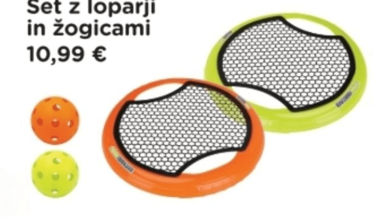 Set z loparji in žogicami Aofie - Akcija v trgovini Baby Center