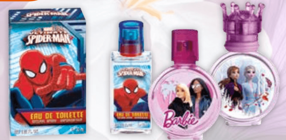 Otroške dišave - Akcija v trgovini Mueller