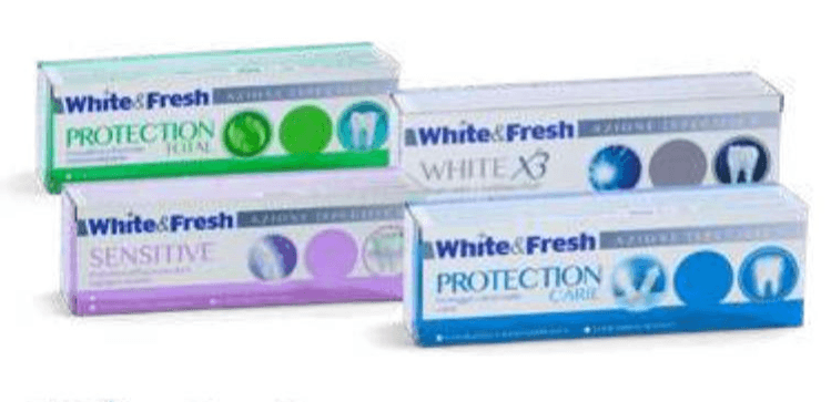 ZOBNA PASTA 75 ml White&Fresh - Akcija v trgovini Eurospin